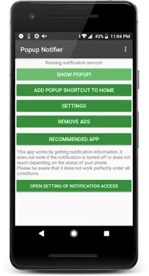 Popup Notification for LINE android App screenshot 2